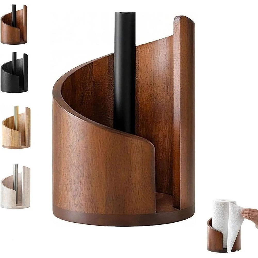 Wooden Kitchen Paper Towel Hol - مراجعة Commercial Kitchen Towels وسعره