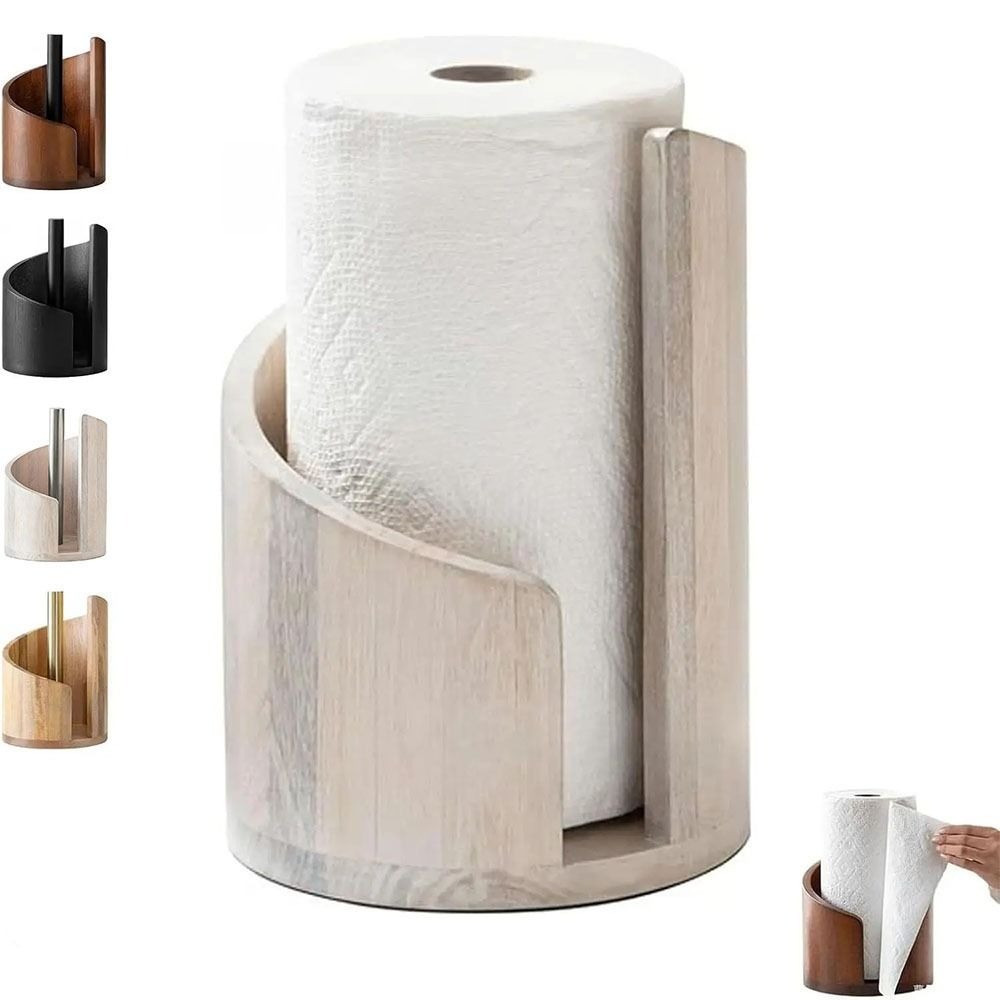 Wooden Kitchen Paper Towel Hol - مراجعة Commercial Kitchen Towels وسعره