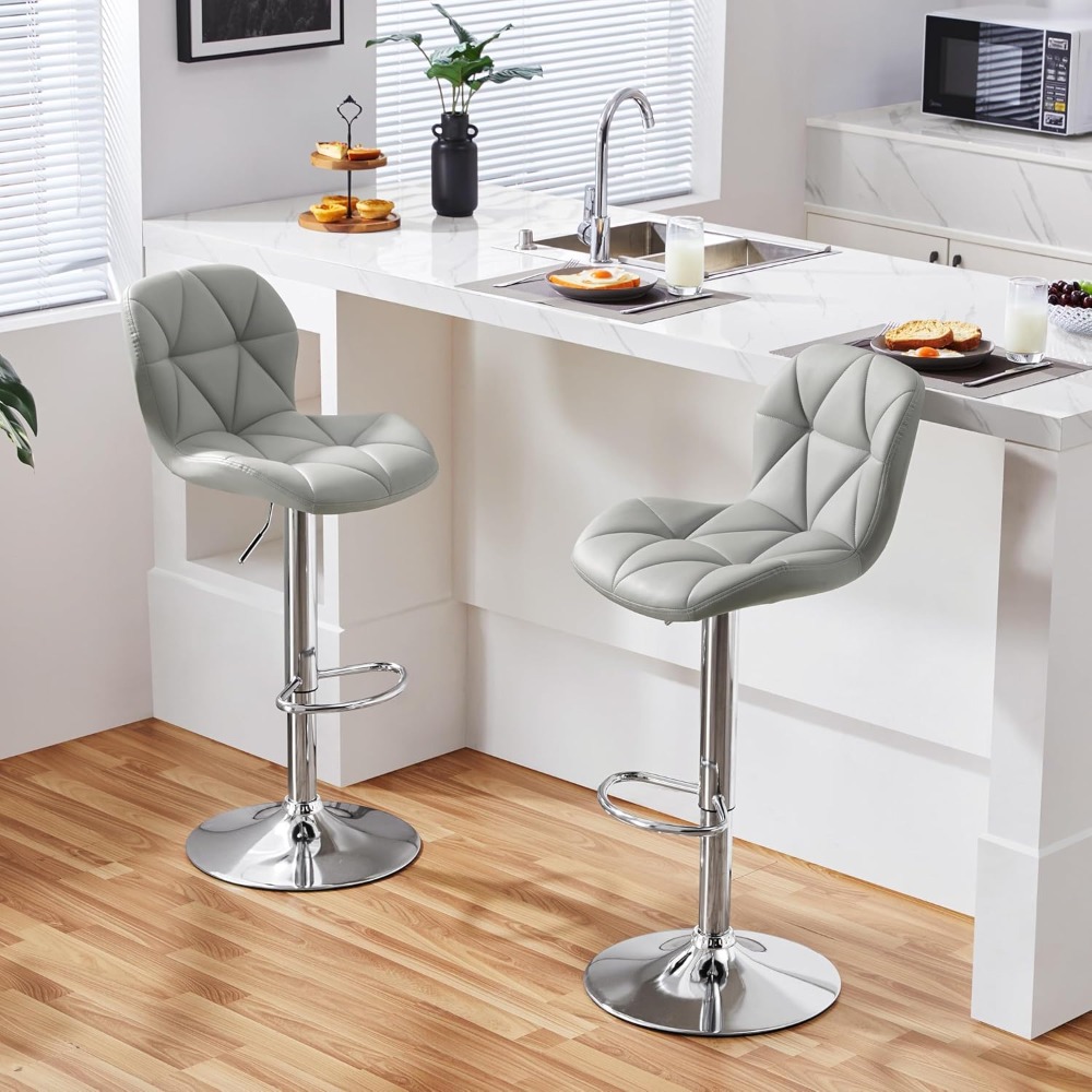 Bar Stools Set of 2, Modern Ad - مراجعة Commercial Kitchen And Bar وسعره