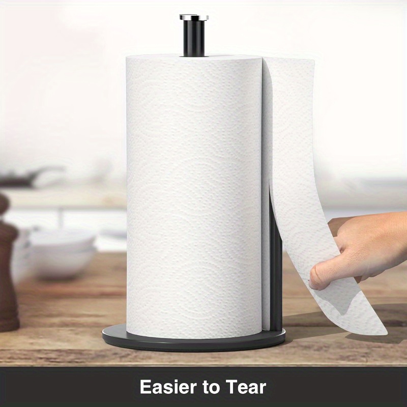 Paper Towel Holder Black, Prem - مراجعة Commercial Kitchen Towels وسعره