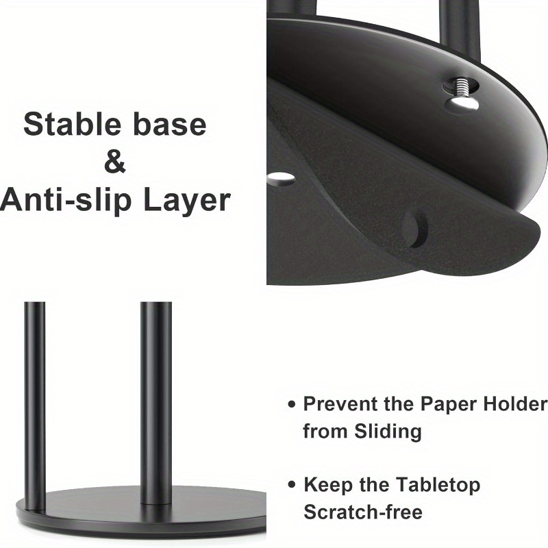 Paper Towel Holder Black, Prem - مراجعة Commercial Kitchen Towels وسعره