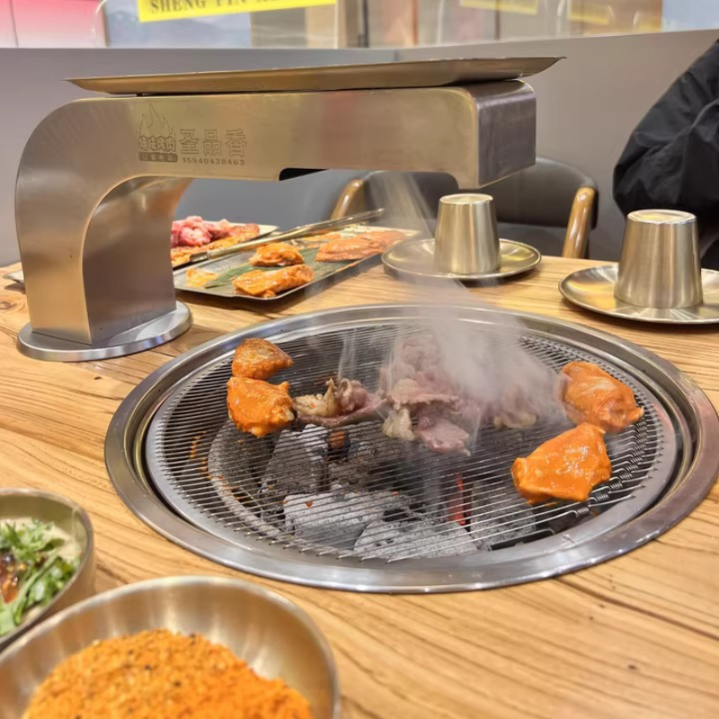 Updraft BBQ Vent Hood Elbow Co - مراجعة Commercial Kitchen Exhaust Cleaning وسعره