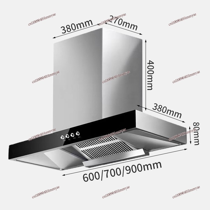 Range Hood Large Suction House - مراجعة Commercial Kitchen Range Hood وسعره