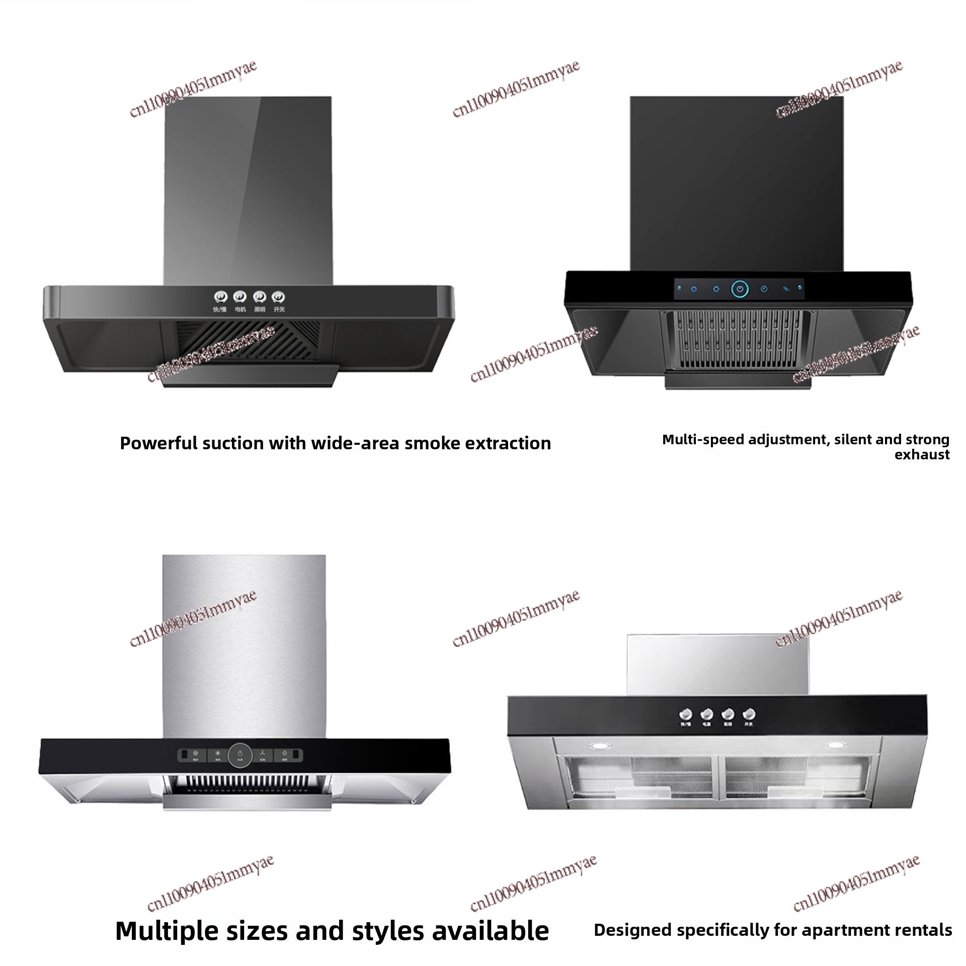 Range Hood Large Suction House - مراجعة Commercial Kitchen Range Hood وسعره
