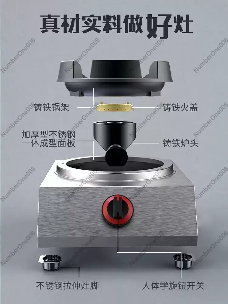 Kitchen Single Gas Stove House - مراجعة Range Commercial Kitchen وسعره