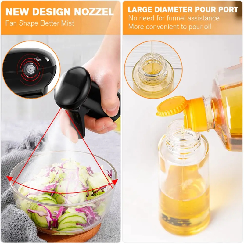 Oil Spray Bottle for Cooking K - مراجعة Commercial Kitchen Sprayer وسعره