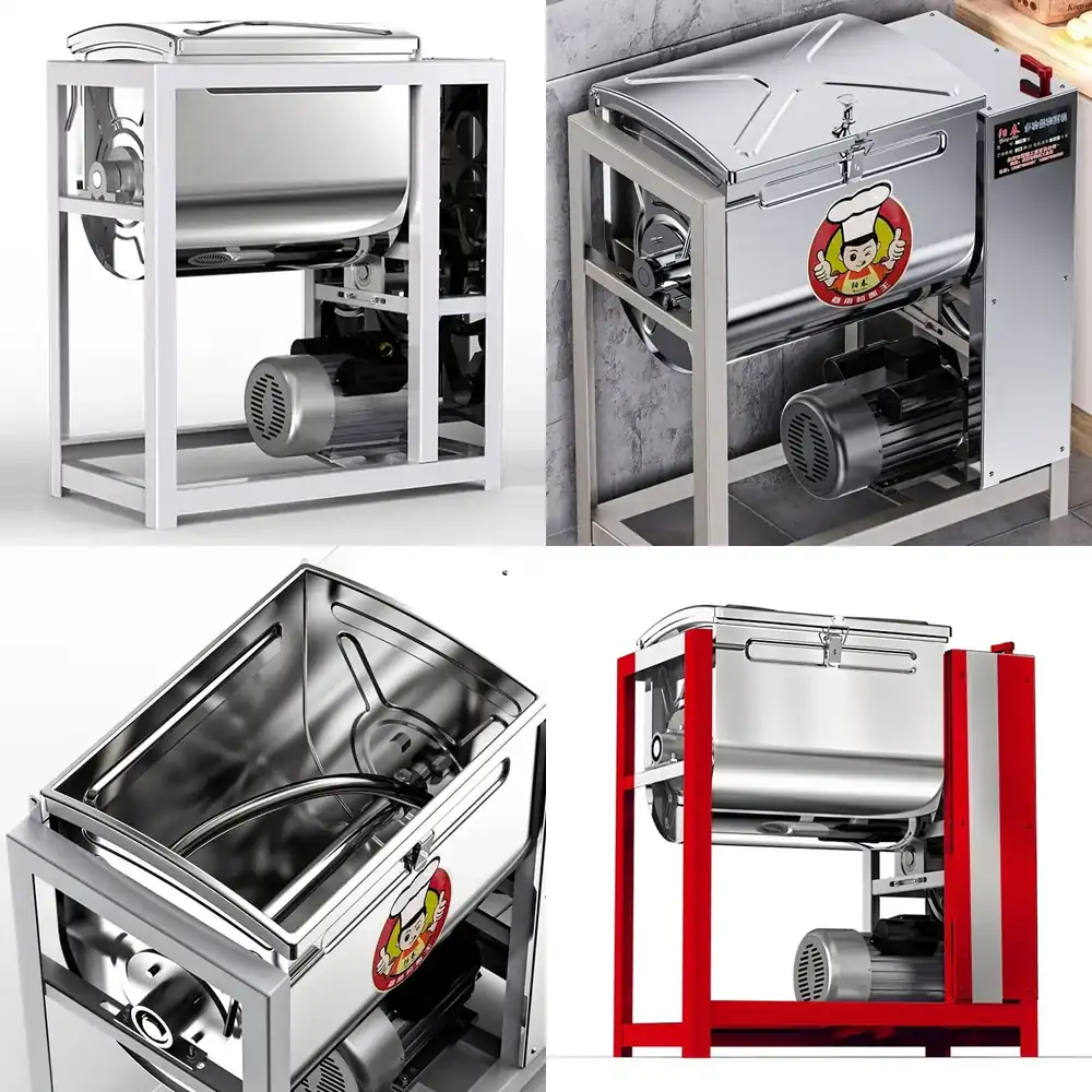 Commercial Noodle Kneading Mac - مراجعة Dough Mixer Machine وسعره