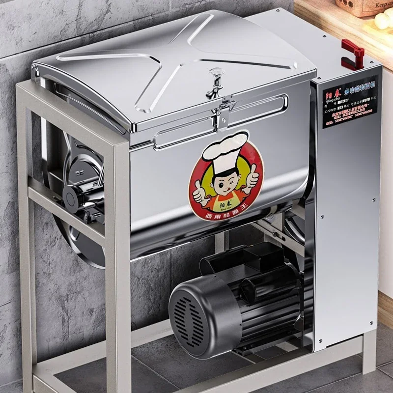 Commercial Noodle Kneading Mac - مراجعة Dough Mixer Machine وسعره